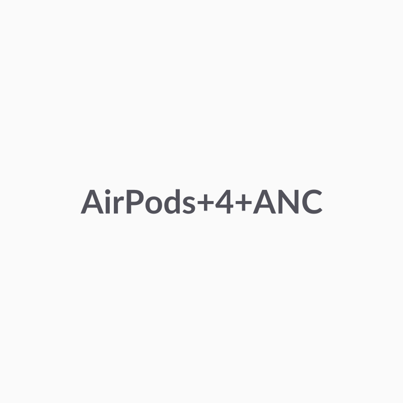 AirPods 4 with Active Noise Cancellation