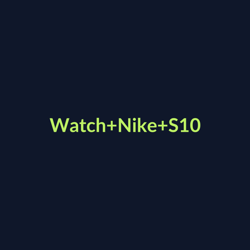 Apple Watch Nike Series 10