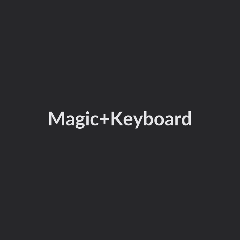 Magic Keyboard for iPad Pro 13"